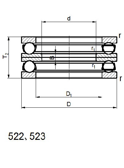 Thrust ball bearings